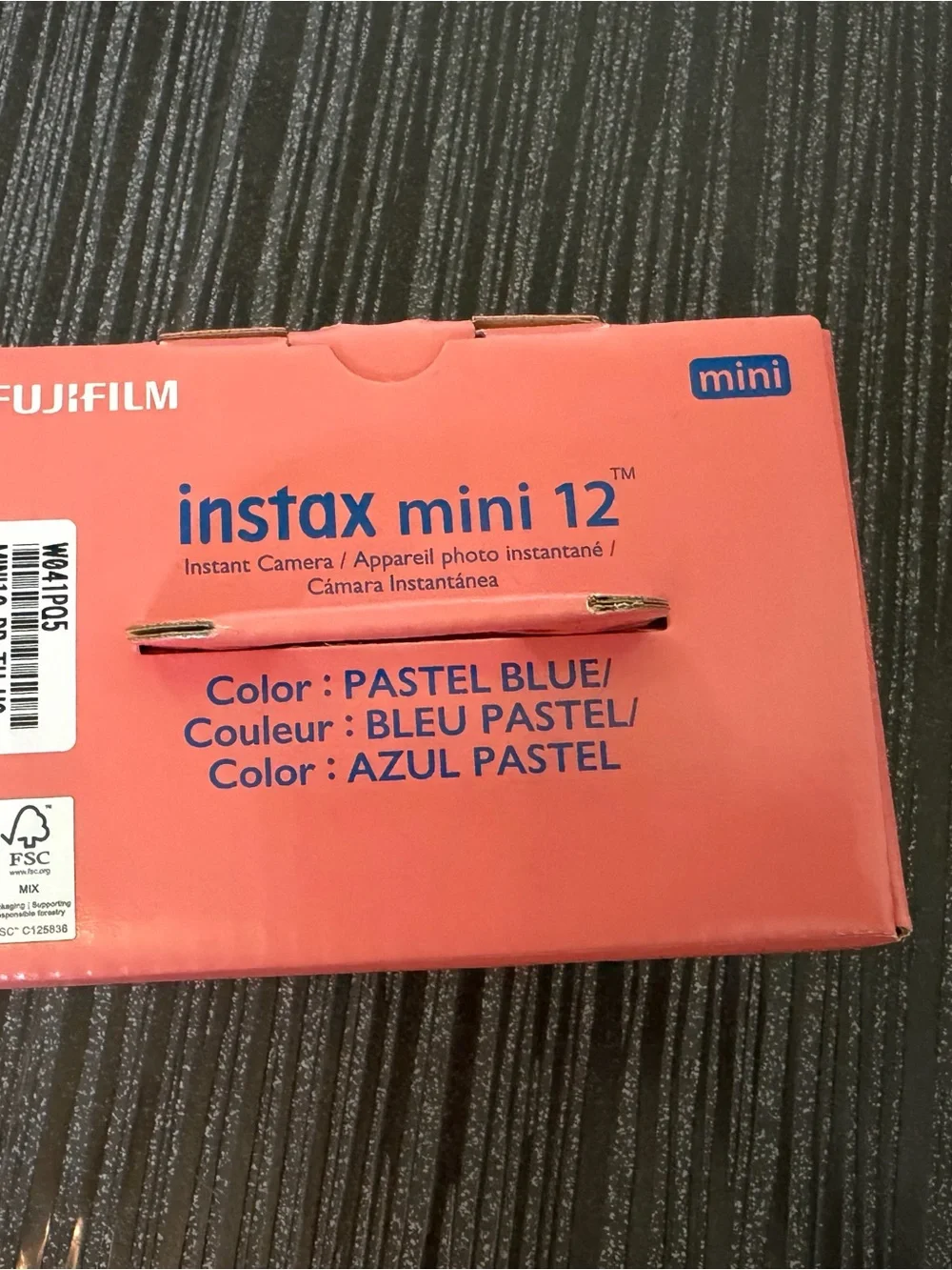 Fujifilm Instax Mini 12 Pastel Blue Instant Camera